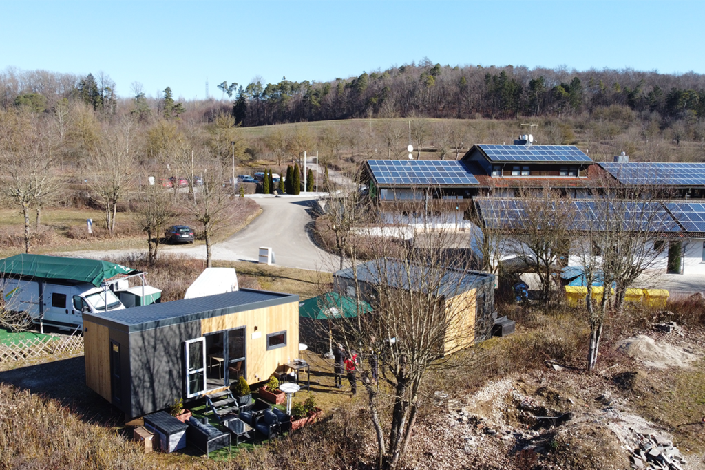 Campingpark Wemding von oben